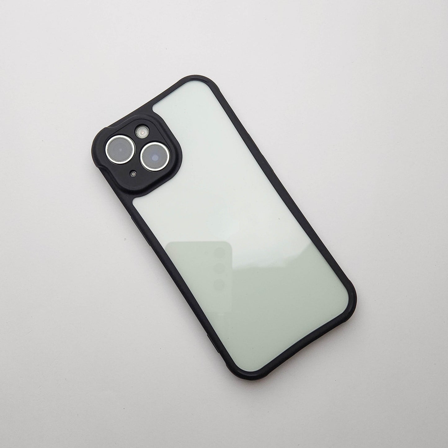 Transparent iPhone Case with Soft Black Edge - Anti Yellow Case POLARCASE