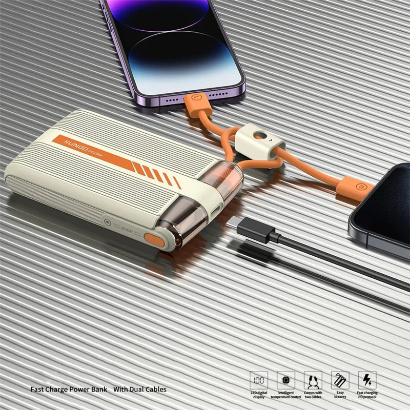 10000mAh Digital Display Power Bank with Type-C POLARCASE™