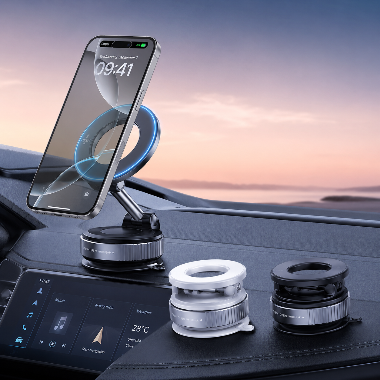 MagSpin 360 - Strong Magnet Phone Mount