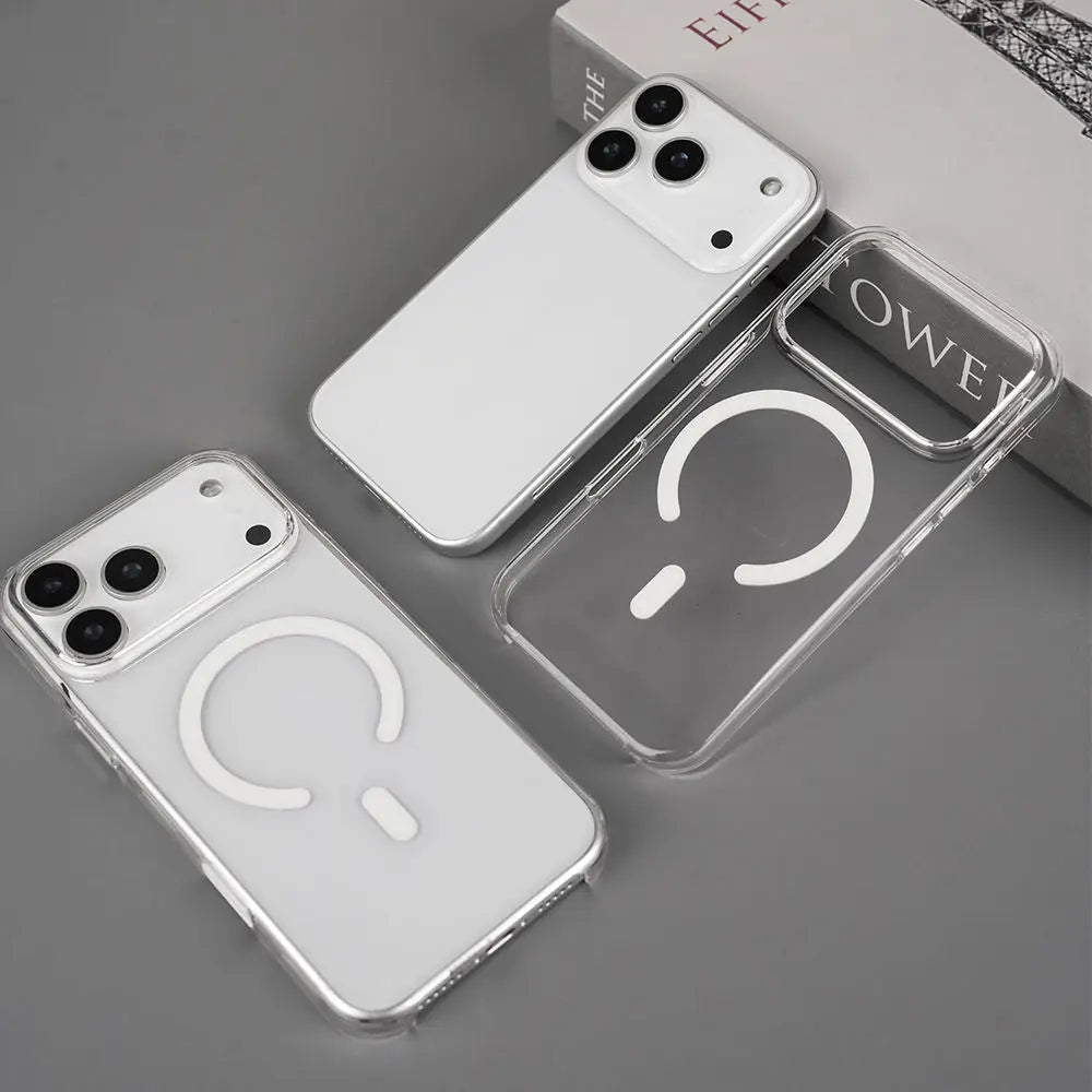 Clear Transperent MagSafe Case for iPhone 17 Pro & Pro Max POLARCASE™