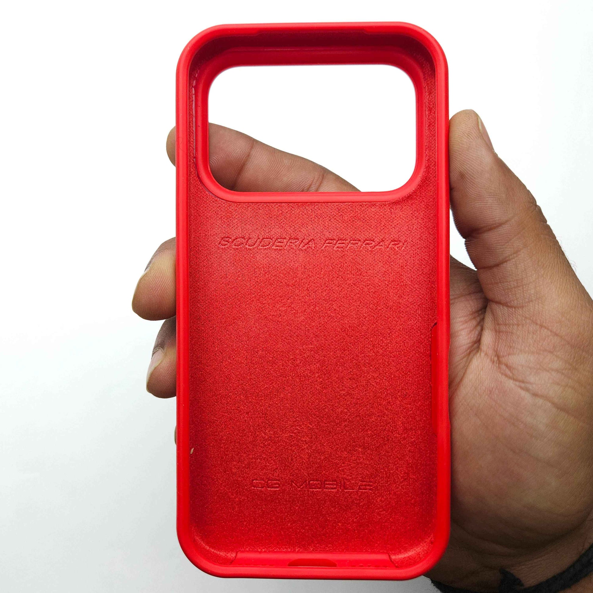 Sports Car Logo Liquid Silicone Case Cover for iPhone