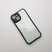 Transparent iPhone Case with Soft Black Edge - Anti Yellow Case POLARCASE