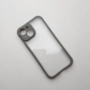 Transparent iPhone Case with Soft Grey Edge - Anti Yellow Case POLARCASE