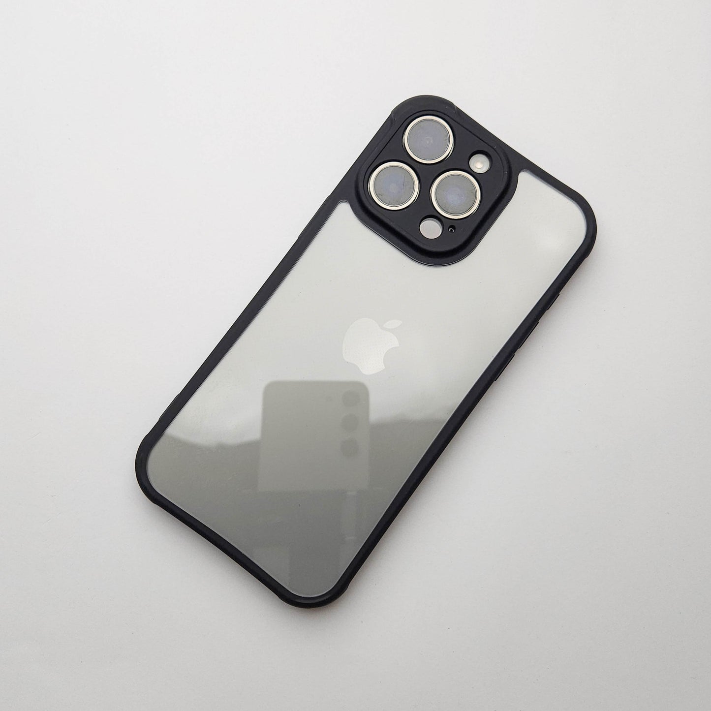 Transparent iPhone Case with Soft Black Edge - Anti Yellow Case POLARCASE