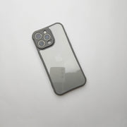 Transparent iPhone Case with Soft Grey Edge - Anti Yellow Case POLARCASE