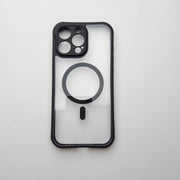 Transparent iPhone Case with Soft Black Edge - Anti Yellow Case POLARCASE