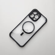 Transparent iPhone Case with Soft Black Edge - Anti Yellow Case POLARCASE