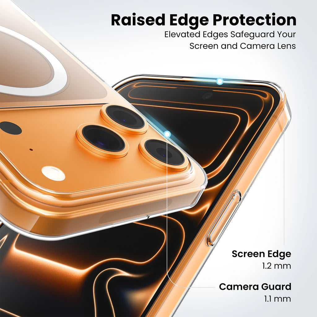 MagSafe Anti-Yellow Case for iPhone 15, 16, 17 Series