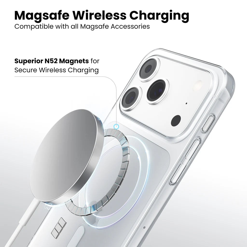 MagSafe Anti-Yellow Case for iPhone 15, 16, 17 Series