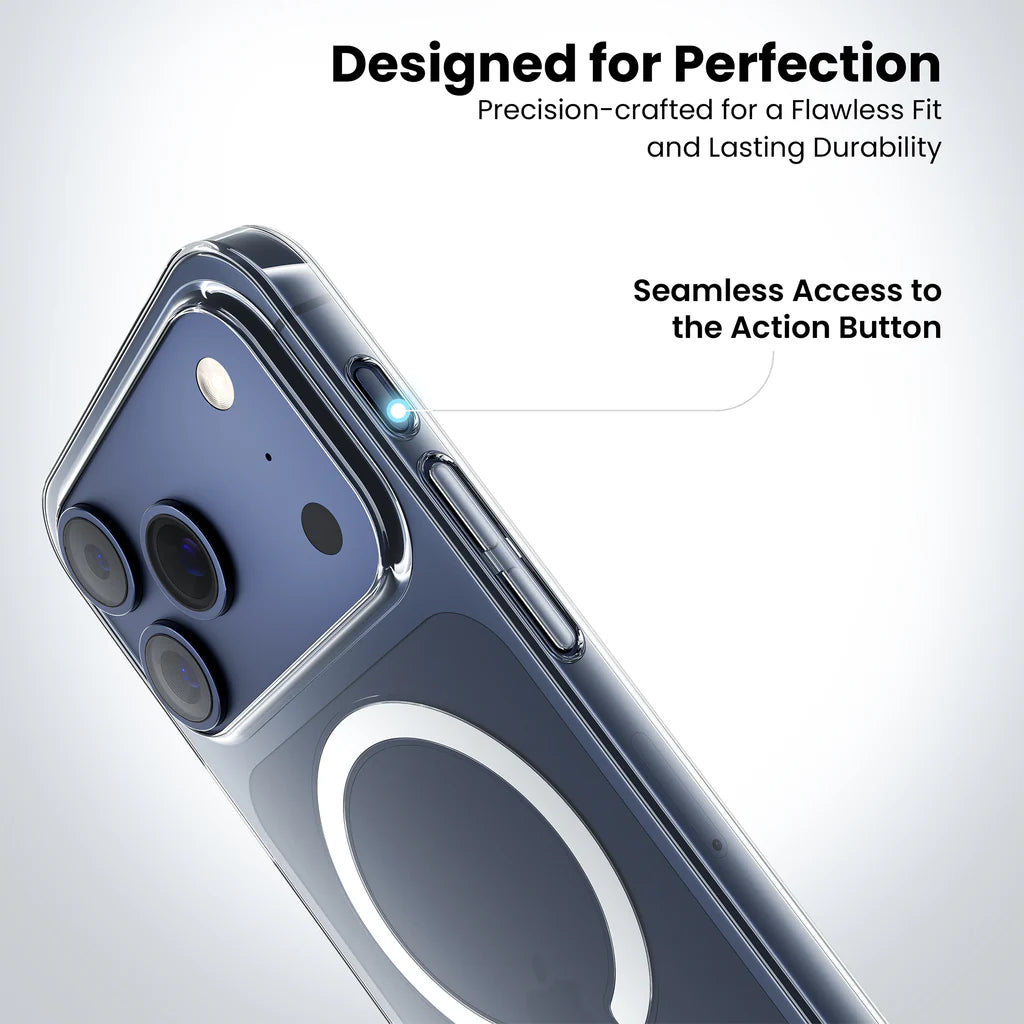 MagSafe Anti-Yellow Case for iPhone 15, 16, 17 Series