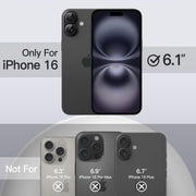 Black Liquid Silicone Case for iPhone - POLARCASE