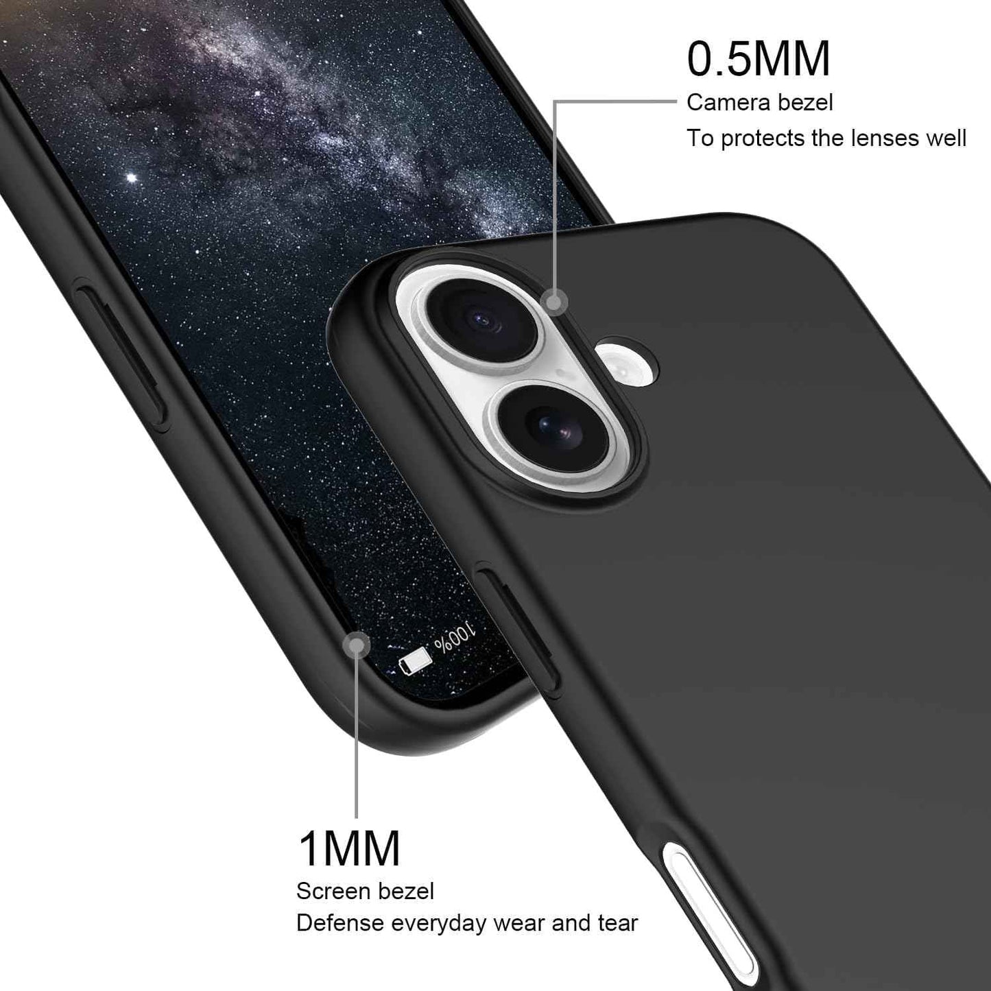 Black Silicone iPhone Case – Durable Liquid Silicone Protection