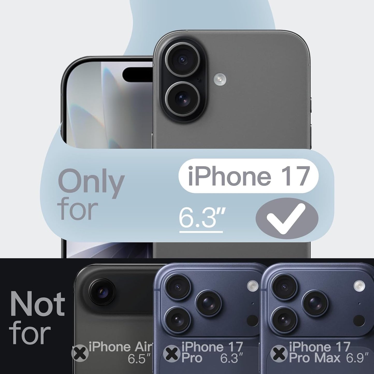 Black Liquid Silicone Case for iPhone - POLARCASE