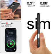 Black Liquid Silicone Case for iPhone - POLARCASE