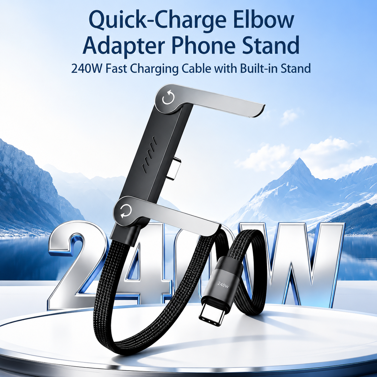 POLAR 2-in-1 Stand Charging Cable