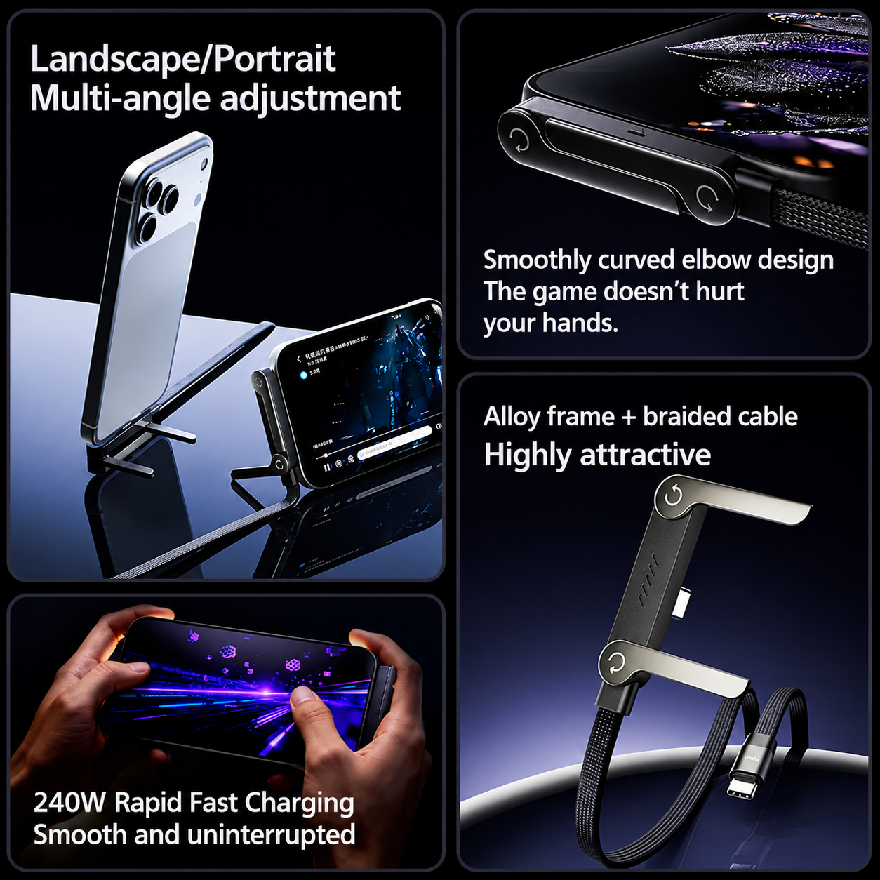 POLAR 2-in-1 Stand Charging Cable