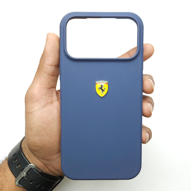 MotorSport Case For iPhone 15, 16, 17 Series - Blue POLARCASE