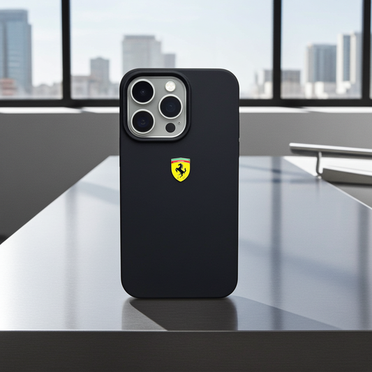 MotorSport Case For iPhone 15, 16, 17 Series - Black POLARCASE