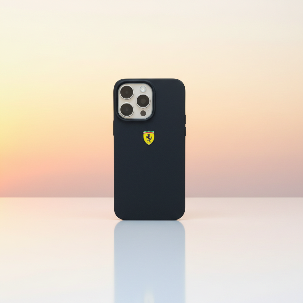 MotorSport Case For iPhone 15, 16, 17 Series - Black POLARCASE