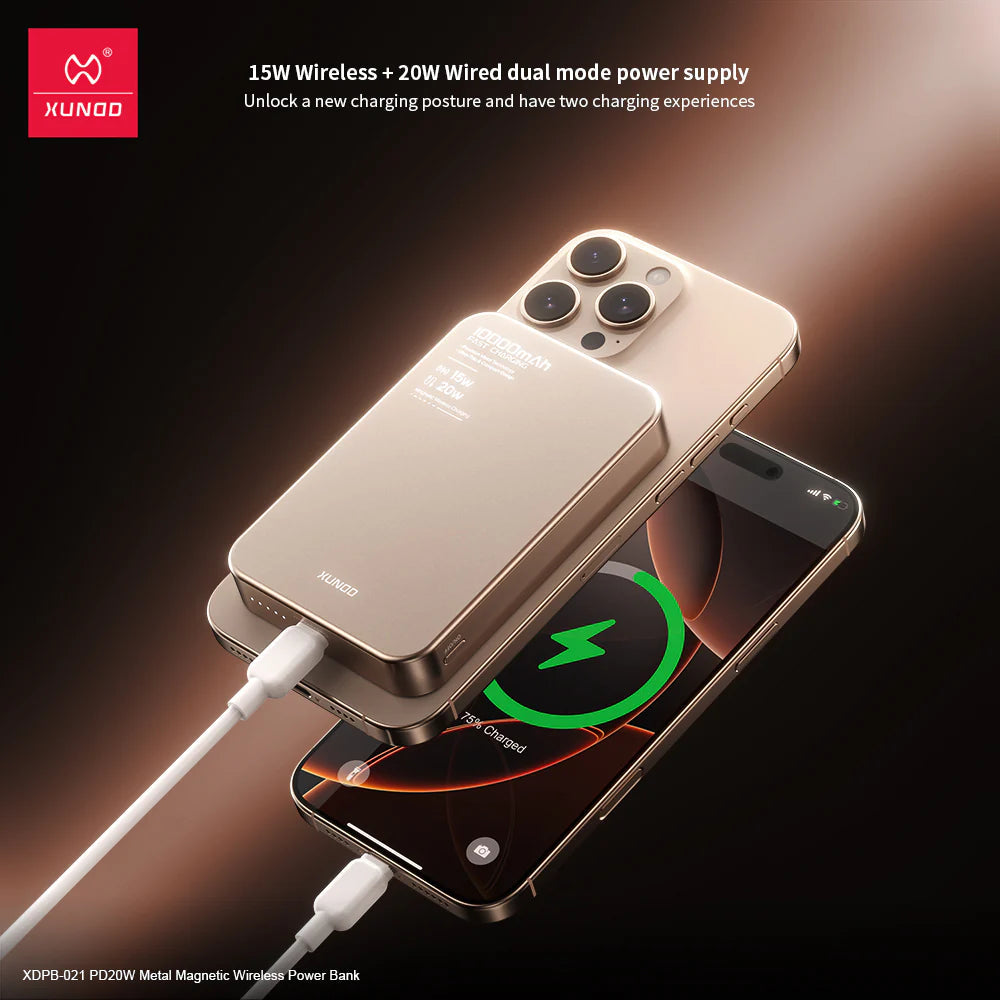 XUNDD XDPB-021 Metal Magnetic Power Bank POLARCASE™
