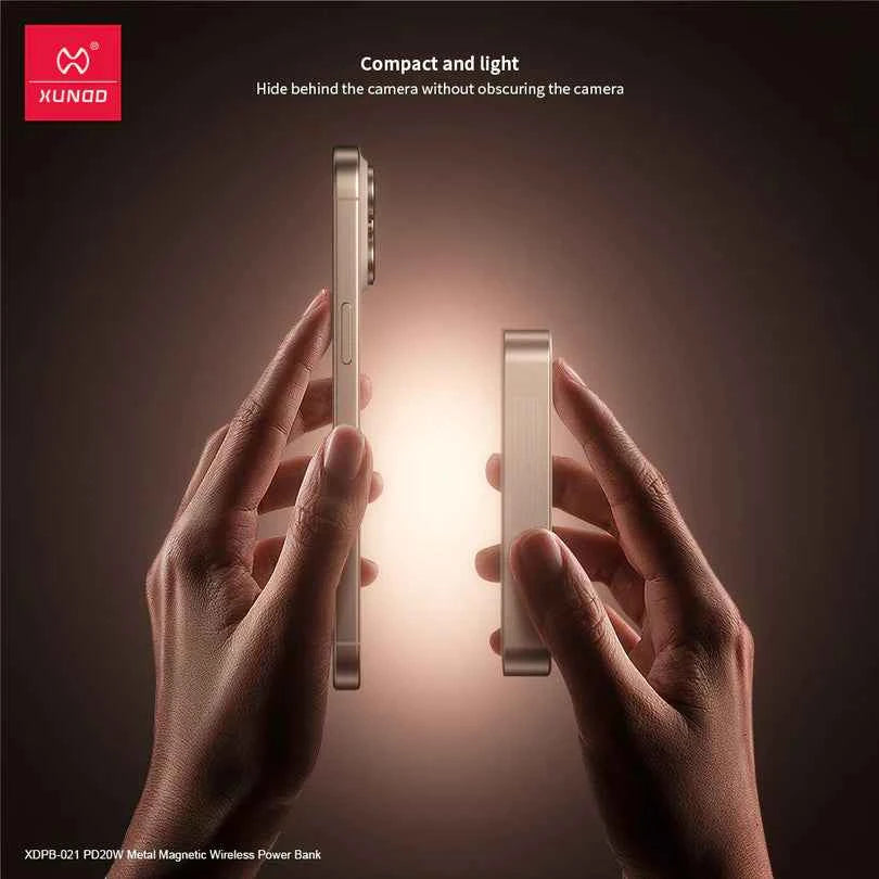 XUNDD XDPB-021 Metal Magnetic Power Bank POLARCASE™