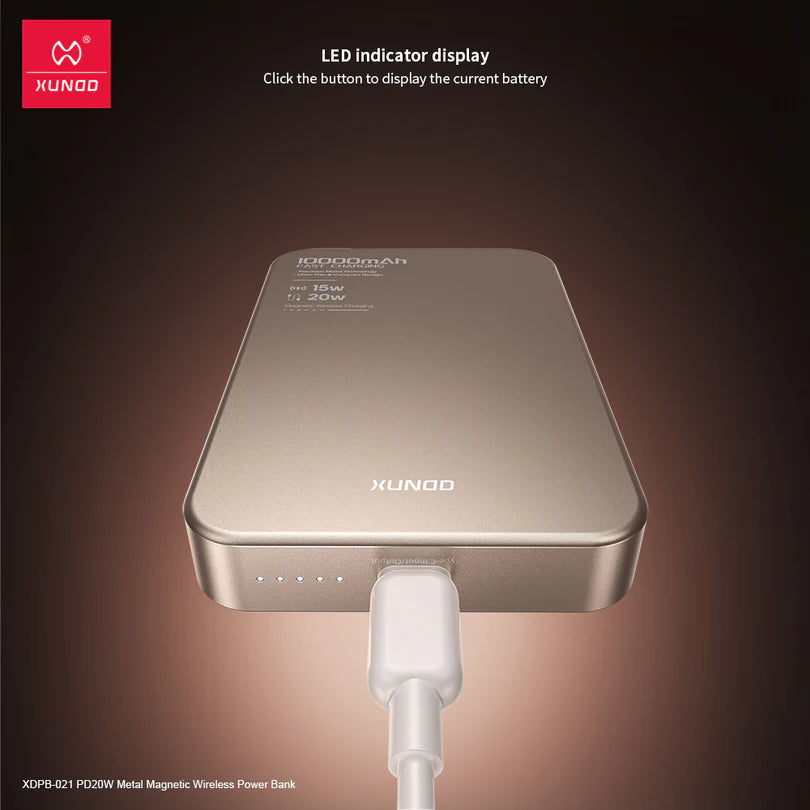 XUNDD XDPB-021 Metal Magnetic Power Bank POLARCASE™